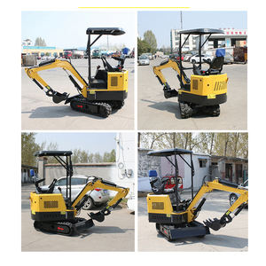 Mini escavadeira, mini escavadeira de 1.5 toneladas xn08 xn12 xn15 xn16 xn20, com strass pequeno - Product Image 5