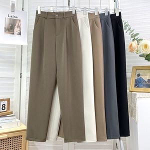 <span class=keywords><strong>Pantaloni</strong></span> Harem da Donna Vestibilità Ampia, Vita Alta Elastica, Stile Vintage, in Poliestere/Cotone, Lunghezza Intera, <span class=keywords><strong>con</strong></span> Pieghe Frontali, Casual - Product Image 4