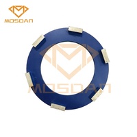 Disque de meulage diamanté Klindex Hyper Metal Bond 240 mm à 6 segments pour béton, marbre, granit, terrazzo