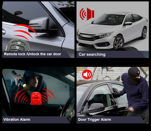 Nhảy mã điện thoại thông minh app điều khiển từ xa xe báo động BT Keyless nhập từ xa bắt đầu Hệ thống báo động xe - Product Image 6