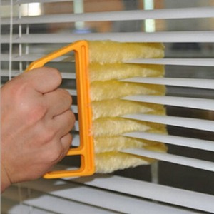 Cepillo de Limpieza Multifuncional para Persianas OEM ODM, Cepillo para Limpiar Cortinas del Hogar al por Mayor, Artefacto de Limpieza, Cepillos para Ventiladores de Aire Acondicionado - Product Image 3