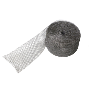 Hochfester Edelstahl Komprimiertes Gestricktes Metallgewebe Schneeschaumlanze Drahtgeflecht - Product Image 3