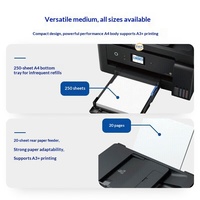 Impresora de Alta Velocidad Epson L14150 L14158 A3 ET-15000 - Alimentador Automático de Doble Cara Inalámbrico - Copia, Escanea, Envía Faxes, Inyección de Tinta a Color A3+