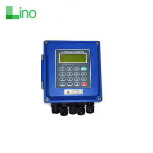 LN TUF-2000B dn15 dn20 sensor ultrasonik, alat pengukur aliran sensor ultrasonik air pintar transduser Tiongkok - Product Image 2