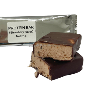OEM fabrika özelleştirme <span class=keywords><strong>Protein</strong></span> çubukları karamel kaju lezzet fındık alerjen ücretsiz glutensiz <span class=keywords><strong>Protein</strong></span> aperatif 30% <span class=keywords><strong>Protein</strong></span> - Product Image 4
