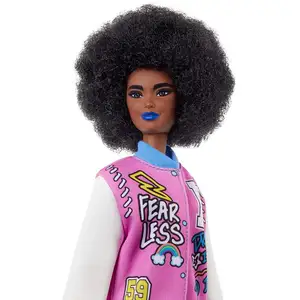 Cina Fanno A Buon Mercato Nero marrone Bambola Ragazza Africana Baby Doll per I Bambini di Modo Realistica Bambola di Plastica giocattoli per i bambini