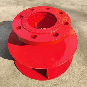 Prévention d'ondes de choc pour la lutte contre les incendies, à bride, en acier au carbone YQFX4 16, grande taille, revêtement poudré, durable, type pipeline - Product Image 5