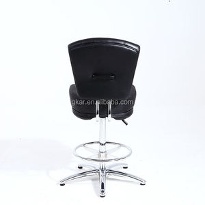 Silla de Juego Giratoria Ajustable de Diseño Moderno y Resistente, Fabricada en PVC con Ruedas para Uso en Interiores, Hogar, Bar y Gimnasio, Material Plástico - Product Image 3