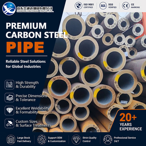 Tubería de Acero al Carbono Soldada API 5L Gr.B S235JR Laminada en Frío de 21.3mm 6mm Sch40 GB T8163 para Cimentaciones - Product Image 1