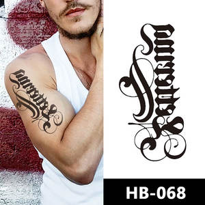 <span class=keywords><strong>Tatuaje</strong></span> de maquillaje de arte corporal <span class=keywords><strong>grande</strong></span>, Tatuajes Temporales extraíbles a prueba de agua, <span class=keywords><strong>tatuaje</strong></span> de tótem Tribal <span class=keywords><strong>grande</strong></span>, pegatina para hombres y mujeres - Product Image 3