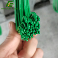 Profilé de fixation pour film plastique de serre et ressort en zigzag pour portes de serre