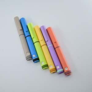 Multicolor Candy <b>Pen</b> Injector 60IU 3ml Reusable Plastic Injection <b>Pen</b> with Gift Box <b>Refillable</b> Dose <b>Pen</b> for Salon Use - Product Image 2