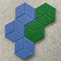 Panel de fieltro insonorizado de protección del medio ambiente personalizado mapa del mundo pegatina de pared de jardín de infantes para accesorios de decoración de oficina