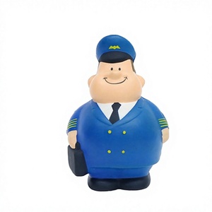 Juguetes Sensoriales de Espuma PU de Recuperación Lenta para Aliviar el Estrés, Educativos, con Formas de Bombero y Pintor, Formas Personalizadas Disponibles - Product Image 3