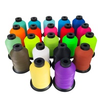 Fil de montage pour anneaux de canne à pêche, nylon importé 150D enduit d'époxy, résistant à la décoloration, 2000 mètres par bobine