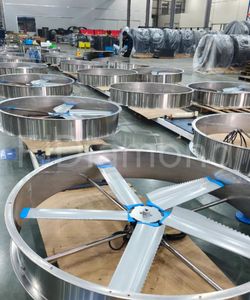 Ventilateur agricole de 1,2 m pour l'élevage de dindes, chèvres, moutons, lapins, avec contrôle de l'humidité, élimination de l'ammoniac et soulagement du stress thermique - Product Image 4