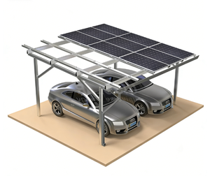 UISOLAR BIPV - Sistema de Estructura de <span class=keywords><strong>Pérgola</strong></span> <span class=keywords><strong>Fotovoltaica</strong></span> para Estacionamiento de Automóviles, Diseño de Montajes de Aleación de Aluminio, Impermeable - Product Image 2