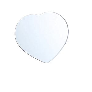 <span class=keywords><strong>Espejo</strong></span> en forma de corazón de 2mm <span class=keywords><strong>sin</strong></span> <span class=keywords><strong>marco</strong></span> de plástico - Product Image 1