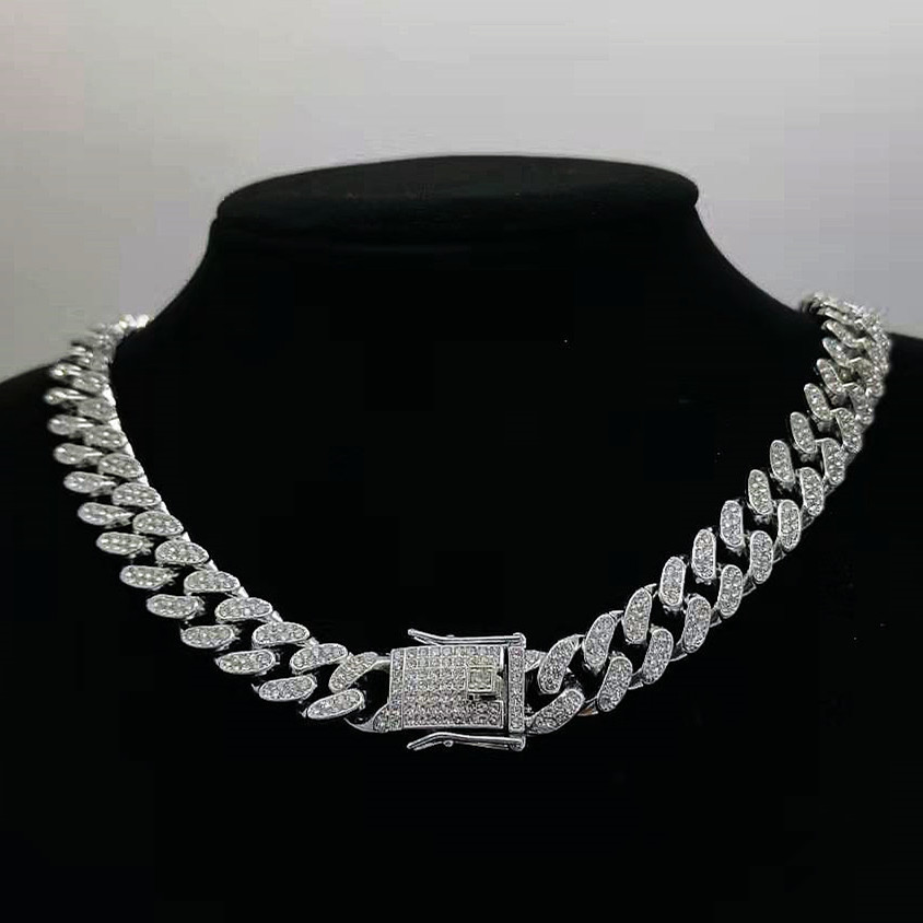 Full crystals buckle gold 55cm