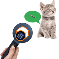 Escáner de Microchip RFID Portátil USB 2.4G, 240 Registros, ISO11784/5, 134.2khz, FDX-B, EMID, Lector de Etiquetas RFID ABS para Mascotas, Perros y Gatos