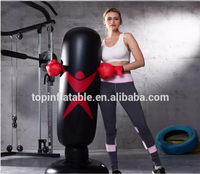 Nouveau Offre Spéciale autonome enfants formation boxe gonflable sac de boxe lourd et sac de sable