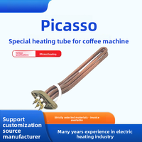 Elemento Calefactor para Cafetera Premium, Compatible con Modelos WEGA PEGASO, Repuesto Duradero