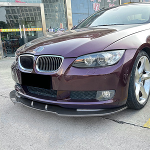 Amp-Z Front Bumper <b>Lip</b> <b>Splitter</b> Carbon Fiber Texture Matte Finish For BMW 3 Series E92 E93 2005-2012 - Product Image 2
