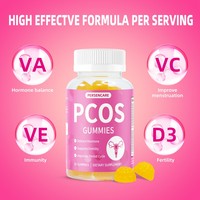   Gummies pour femmes, détoxification de l'utérus, équilibre hormonal, gummies à base de plantes, soulagement des douleurs menstruelles