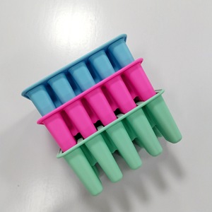 Popsicle Maker Popsicle khuôn 6 pcs Silicone <span class=keywords><strong>Ice</strong></span> Pop khuôn BPA miễn phí Popsicle khuôn tái sử dụng phát hành <span class=keywords><strong>Ice</strong></span> Pop làm cho - Product Image 5