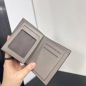 Portefeuille pour homme en cuir véritable à motif alligator, style court, porte-cartes et porte-monnaie, léger, design rétro tendance - Product Image 6