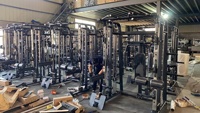 Équipement de musculation commercial multifonctionnel tout-en-un Smith Machine
