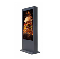 Pantalla LCD Digital para Exteriores de 65 Pulgadas, Alto Brillo (3000 Nits), Impermeable IP65, con SDK, para Kioscos, Tiendas Minoristas y Señalización