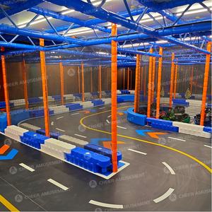 Parque de juegos interior para niños Cheer Amusement, <span class=keywords><strong>complejo</strong></span> de juegos blandos con karting para área de juegos interior - Product Image 3