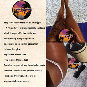 Crème autobronzante hydratante instantanée bio OEM pour usage intérieur, corps, 200 ml, parfum personnalisé, teinte moyenne, pour femmes - Product Image 6