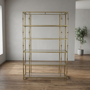 Étagère modulaire industrielle vintage en fer et métal, écologique et durable, 6 étagères, autoportante, pour la maison, le bureau, le salon - Product Image 3
