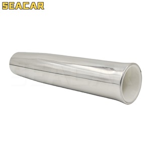 Soporte de aluminio para cañas de pescar Seacar, tubo de almacenamiento para cañas de barco, accesorios para pesca marítima en yates - Product Image 1