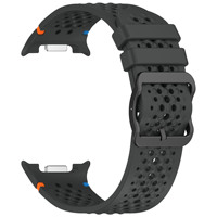 Bracelet de montre de sport de luxe pour homme et femme, pour 40 mm 44 mm, respirant, en silicone souple, boucle à ardillon, largeur du bracelet 20 mm