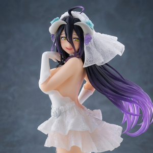 Figurine d'anime en PVC <span class=keywords><strong>Overlord</strong></span> Albedo version robe de mariée, sous licence officielle, objet de collection, ornement de bureau, jouet, cadeau, boîte d'origine, vente en gros - Product Image 1
