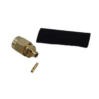 Câble d'antenne électrique étanche, connecteur mâle de type RP SMA, câble coaxial RF RG405 .086''