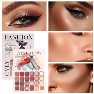 <span class=keywords><strong>Palette</strong></span> Trucco Viso Multifunzionale a 4 Strati con 54 Colori: Ombretto, Blush, Illuminante, Contouring, Lucidalabbra e Tinta Sopracciglia - Product Image 2