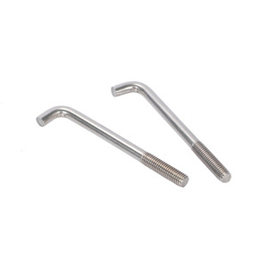 Stainless Steel L-Shaped Hook Screw 304 Non-Standard Right Angle Rust Proof Hand Tightening - Product Image 1