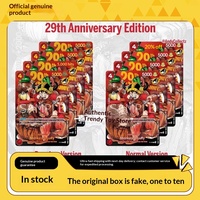 Pour la collection de cartes Deluxe, édition 29e anniversaire, version japonaise à thème viande, Luffy en cuir véritable