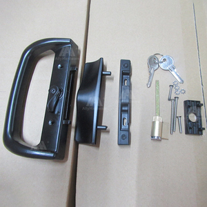 Hiện Đại D loại trượt Patio khóa cửa hợp kim kẽm cửa trượt xử lý với chìa khóa cho nhà hoặc văn phòng - Product Image 2