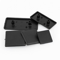 Accessoires d'extrusion en aluminium OB t v slot, embouts en plastique, couvercles en PVC