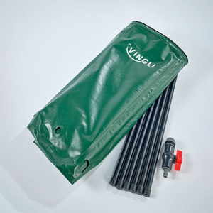 Bâche <span class=keywords><strong>de</strong></span> jardin flexible en PVC 750L Baril <span class=keywords><strong>de</strong></span> pluie Grand réservoir <span class=keywords><strong>de</strong></span> stockage <span class=keywords><strong>d</strong></span>'<span class=keywords><strong>eau</strong></span> pour l'irrigation et la collecte des eaux <span class=keywords><strong>de</strong></span> pluie Tissu industriel - Product Image 2