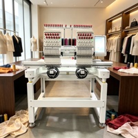 Machine à broder automatique avec fonction de broderie décorative pour la production de vêtements de luxe