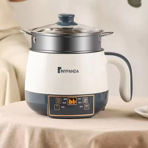 Sartén Eléctrica Multiusos Inteligente de 1.8L para Exteriores y Hogar, Antiadherente, 600W, Control de Temperatura por Microcomputadora, Preajustes - Product Image 3