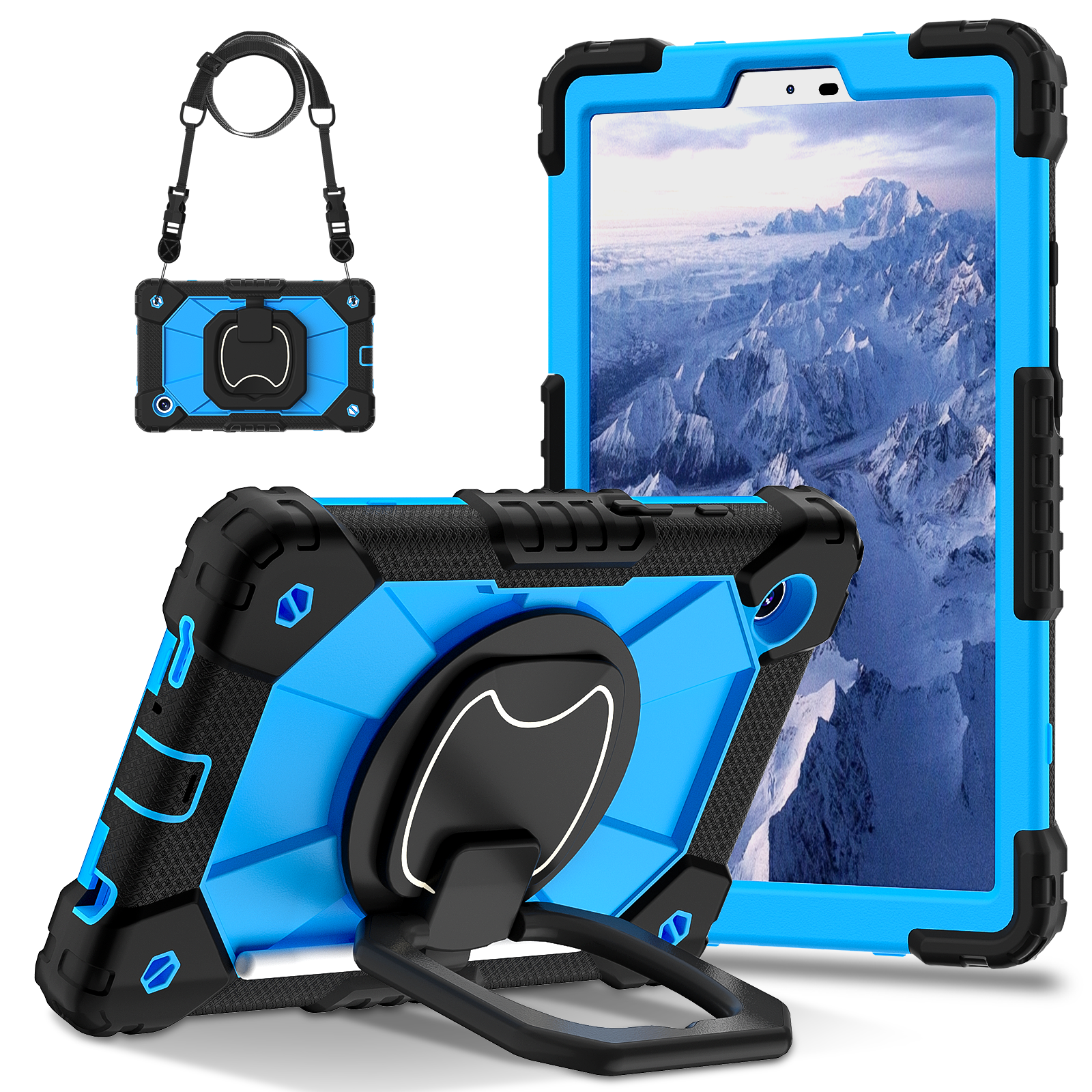 WESOROL Case with 360 Stand Shoulder Strap for <strong>Samsung</strong> Tab A11 8.7 <strong>2025</strong> X110 X115 X117 Tab A9 8.7 X115N 2023 OEM ODM