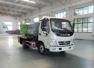รถบรรทุกทำความสะอาดท่อระบายน้ำแบบรวม 4×2 FOTON 5CBM, รถดูดสิ่งปฏิกูลแบบเจ็ท สำหรับทำความสะอาดท่อระบายน้ำในเขตเทศบาลและอุตสาหกรรม ถังบำบัดน้ำเสียอย่างมีประสิทธิภาพ - Product Image 2