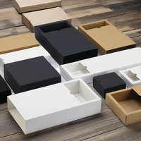 Boîte d'emballage en papier kraft personnalisée pour savon, fabriquée à partir de matériaux recyclés, boîte de livraison par courrier, boîte à tiroir
